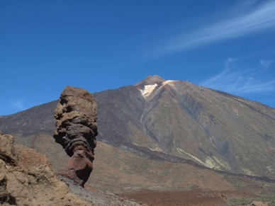 Le Teide et le rocher